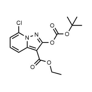 Ethyl 2-((tert-butoxycarbonyl)oxy)-7-chloropyrazolo[1,5-a]pyridine-3-carboxylate|CS-1184202