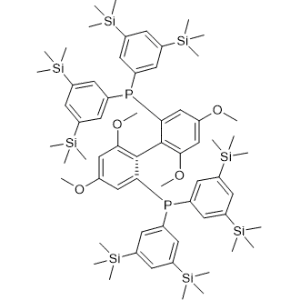 (S)-(4,4',6,6'-Tetramethoxy-[1,1'-biphenyl]-2,2'-diyl)bis(bis(3,5-bis(trimethylsilyl)phenyl)phosphane) 98%|CS-1184487