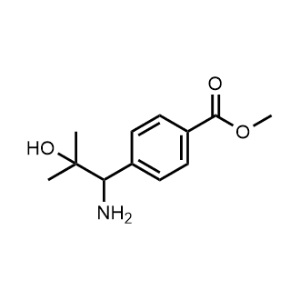Methyl 4-(1-amino-2-hydroxy-2-methylpropyl)benzoate|CS-1184558