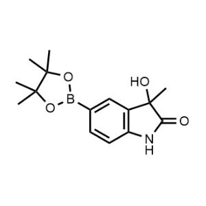 3-Hydroxy-3-methyl-5-(4,4,5,5-tetramethyl-1,3,2-dioxaborolan-2-yl)indolin-2-one|CS-1184588