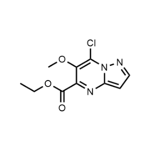 Ethyl 7-chloro-6-methoxypyrazolo[1,5-a]pyrimidine-5-carboxylate|CS-1184684