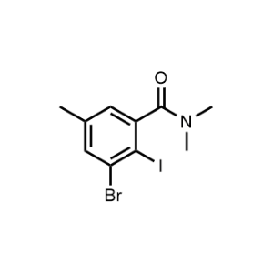3-Bromo-2-iodo-N,N,5-trimethylbenzamide|CS-1184879