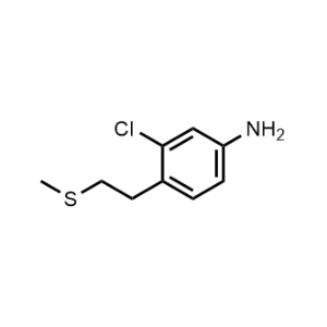 3-Chloro-4-(2-(methylthio)ethyl)aniline|CS-1184946