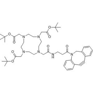 tert-butyl 2-(7-{[(3-{2-azatricyclo[10.4.0.0⁴,⁹]hexadeca-1(16),4,6,8,12,14-hexaen-10-yn-2-yl}-3-oxopropyl)carbamoyl]methyl}-4,10-bis[2-(tert-butoxy)-2-oxoethyl]-1,4,7,10-tetraazacyclododecan-1-yl)acetate|CS-1185260