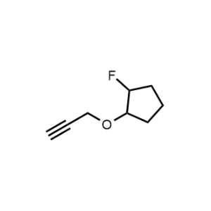 1-Fluoro-2-(prop-2-yn-1-yloxy)cyclopentane|CS-1185824
