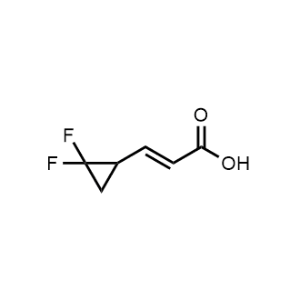 3-(2,2-Difluorocyclopropyl)acrylic acid|CS-1185996