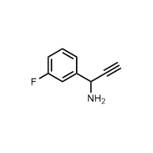 1-(3-Fluorophenyl)prop-2-yn-1-amine|CS-1186042