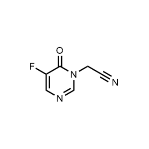 2-(5-Fluoro-6-oxopyrimidin-1(6H)-yl)acetonitrile|CS-1186234