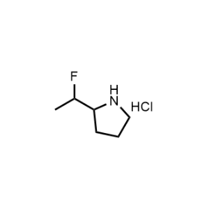 2-(1-Fluoroethyl)pyrrolidine hydrochloride|CS-1186297