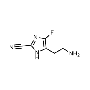 5-(2-Aminoethyl)-4-fluoro-1H-imidazole-2-carbonitrile|CS-1186327