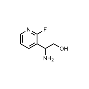 2-Amino-2-(2-fluoropyridin-3-yl)ethan-1-ol|CS-1186525