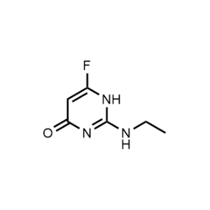 2-(Ethylamino)-6-fluoropyrimidin-4(1H)-one|CS-1186568