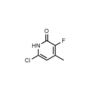 6-Chloro-3-fluoro-4-methylpyridin-2(1H)-one|CS-1186898