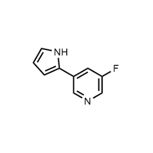 3-Fluoro-5-(1H-pyrrol-2-yl)pyridine|CS-1186957