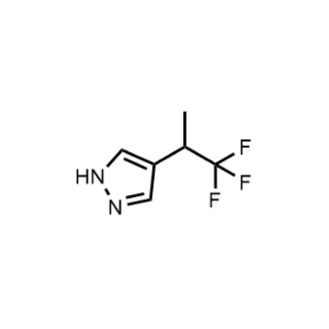 4-(1,1,1-Trifluoropropan-2-yl)-1H-pyrazole|CS-1187065