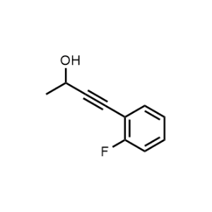 4-(2-Fluorophenyl)but-3-yn-2-ol|CS-1187103