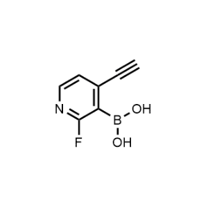 (4-Ethynyl-2-fluoropyridin-3-yl)boronic acid|CS-1187147