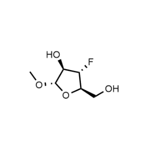 (2S,3R,4S,5R)-4-Fluoro-5-(hydroxymethyl)-2-methoxytetrahydrofuran-3-ol|CS-1187286