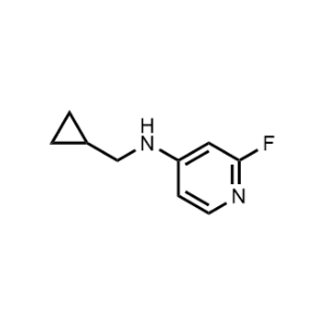 N-(Cyclopropylmethyl)-2-fluoropyridin-4-amine|CS-1187350