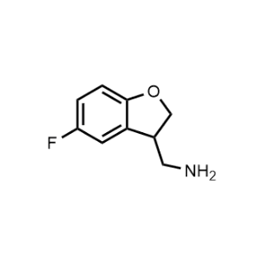 (5-Fluoro-2,3-dihydrobenzofuran-3-yl)methanamine|CS-1187426