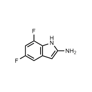 5,7-Difluoro-1H-indol-2-amine|CS-1187537