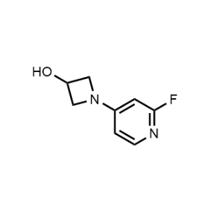 1-(2-Fluoropyridin-4-yl)azetidin-3-ol|CS-1187565