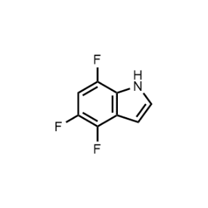 4,5,7-Trifluoro-1H-indole|CS-1187922
