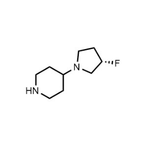 (S)-4-(3-Fluoropyrrolidin-1-yl)piperidine|CS-1188111
