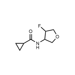 N-(4-Fluorotetrahydrofuran-3-yl)cyclopropanecarboxamide|CS-1188232