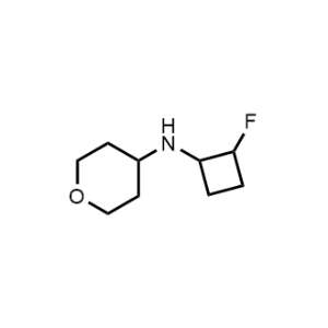 N-(2-Fluorocyclobutyl)tetrahydro-2H-pyran-4-amine|CS-1188238