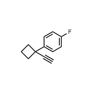 1-(1-Ethynylcyclobutyl)-4-fluorobenzene|CS-1188404