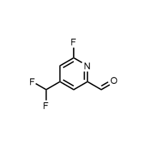 4-(Difluoromethyl)-6-fluoropicolinaldehyde|CS-1188472