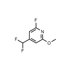 4-(Difluoromethyl)-2-fluoro-6-methoxypyridine|CS-1188807