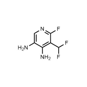 5-(Difluoromethyl)-6-fluoropyridine-3,4-diamine|CS-1188830