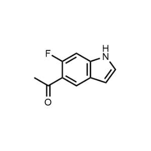 1-(6-Fluoro-1H-indol-5-yl)ethan-1-one|CS-1188888