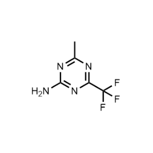 4-Methyl-6-(trifluoromethyl)-1,3,5-triazin-2-amine|CS-1188978