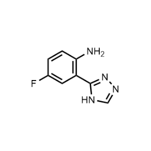 4-Fluoro-2-(4H-1,2,4-triazol-3-yl)aniline|CS-1189013