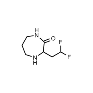 3-(2,2-Difluoroethyl)-1,4-diazepan-2-one|CS-1189061