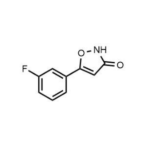 5-(3-Fluorophenyl)isoxazol-3(2H)-one|CS-1189167
