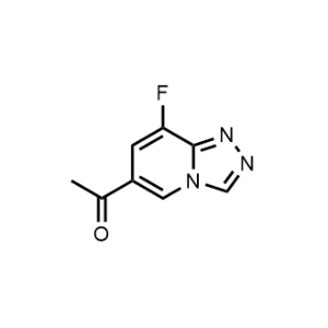 1-(8-Fluoro-[1,2,4]triazolo[4,3-a]pyridin-6-yl)ethan-1-one|CS-1189171