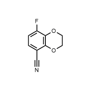 8-Fluoro-2,3-dihydrobenzo[b][1,4]dioxine-5-carbonitrile|CS-1189178