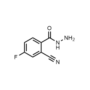 2-Cyano-4-fluorobenzohydrazide|CS-1189187