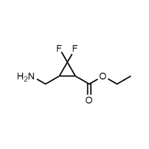 Ethyl 3-(aminomethyl)-2,2-difluorocyclopropane-1-carboxylate|CS-1189211