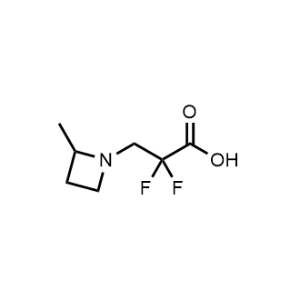 2,2-Difluoro-3-(2-methylazetidin-1-yl)propanoic acid|CS-1189217