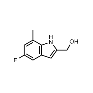 (5-Fluoro-7-methyl-1H-indol-2-yl)methanol|CS-1189241