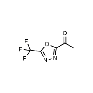 1-(5-(Trifluoromethyl)-1,3,4-oxadiazol-2-yl)ethan-1-one|CS-1189343