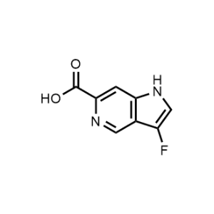 3-Fluoro-1H-pyrrolo[3,2-c]pyridine-6-carboxylic acid|CS-1189381