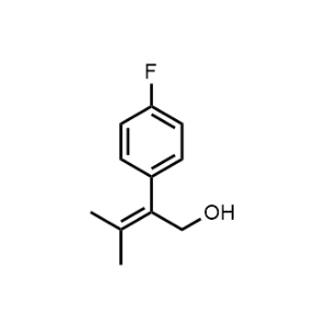 2-(4-Fluorophenyl)-3-methylbut-2-en-1-ol|CS-1189452