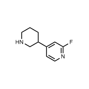 2-Fluoro-4-(piperidin-3-yl)pyridine|CS-1189497