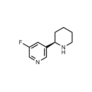 (R)-3-Fluoro-5-(piperidin-2-yl)pyridine|CS-1189506